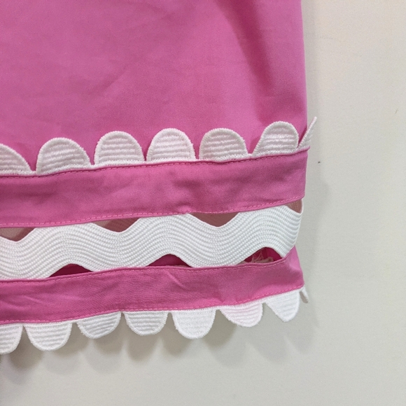 NEW CK Bradley Pink & White Louisa Dress - Size XS Womens - Picture 5 of 9